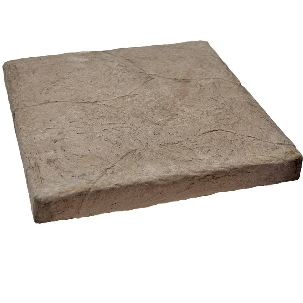 Brown Manufactured Concrete Hearth/Cap Stone P2823