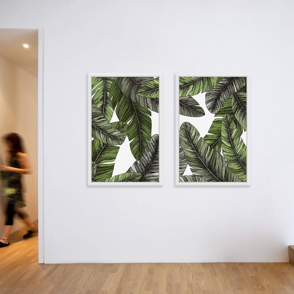 White Diptych Y8106