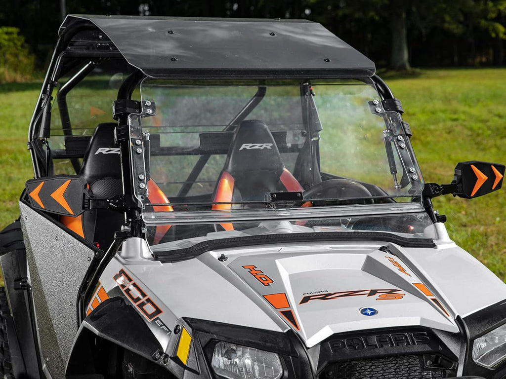 Scratch Resistant Flip Windshield, 1/4” Polycarbonate V7800