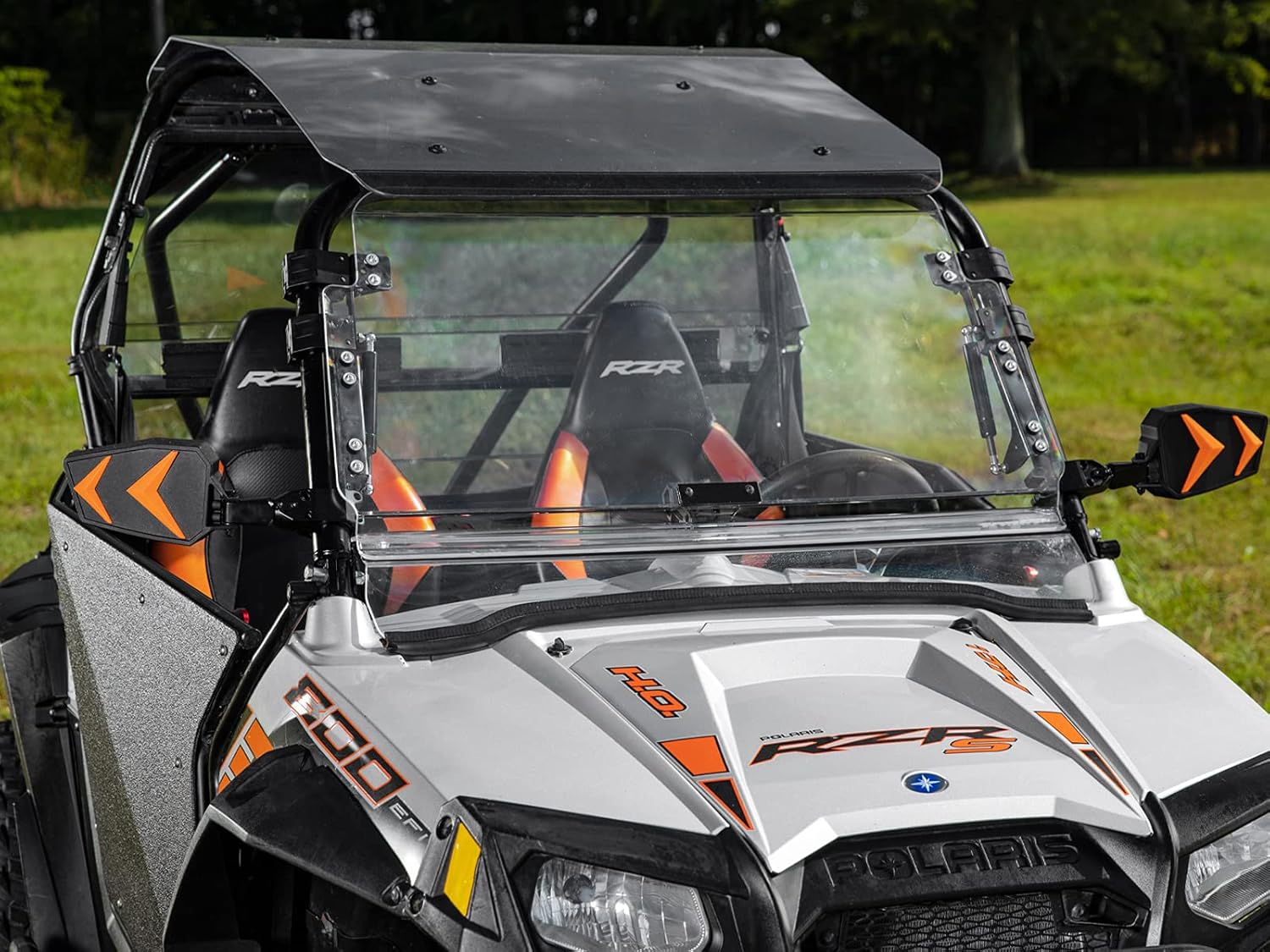 Scratch Resistant Flip Windshield, 1/4” Polycarbonate V7800
