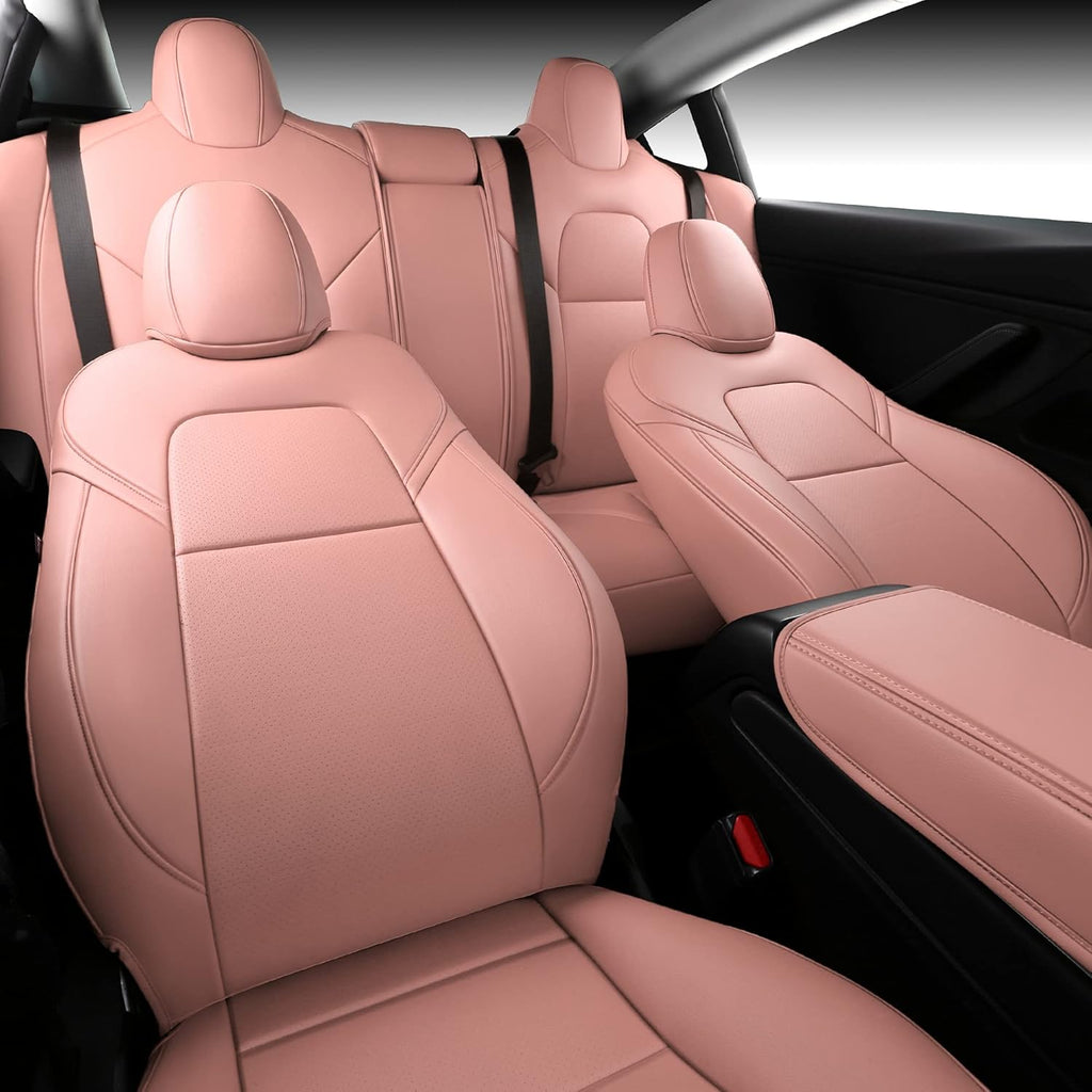 Synthetic Leather Car Seat Cushion Protector (Grey Y) S758