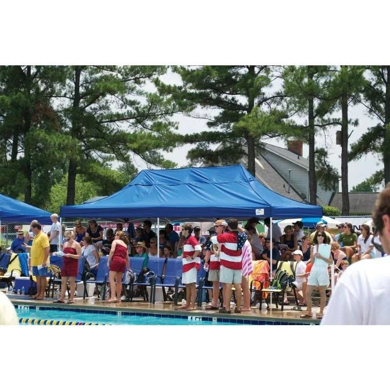 Red 10' x 20' Straight Leg Pop-Up Canopy C388556