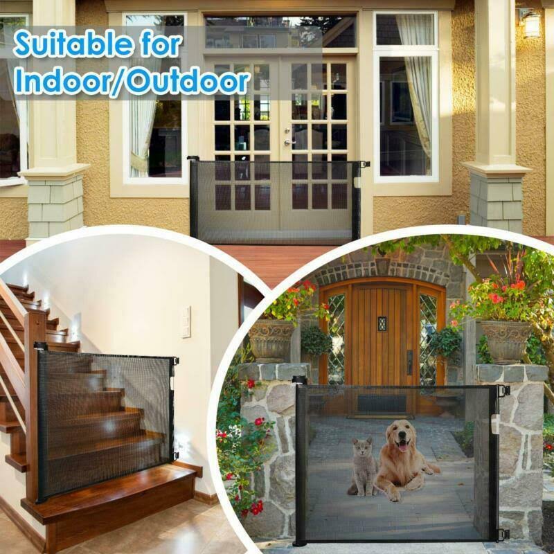Retractable Baby Gate Safety Mesh Gate W283