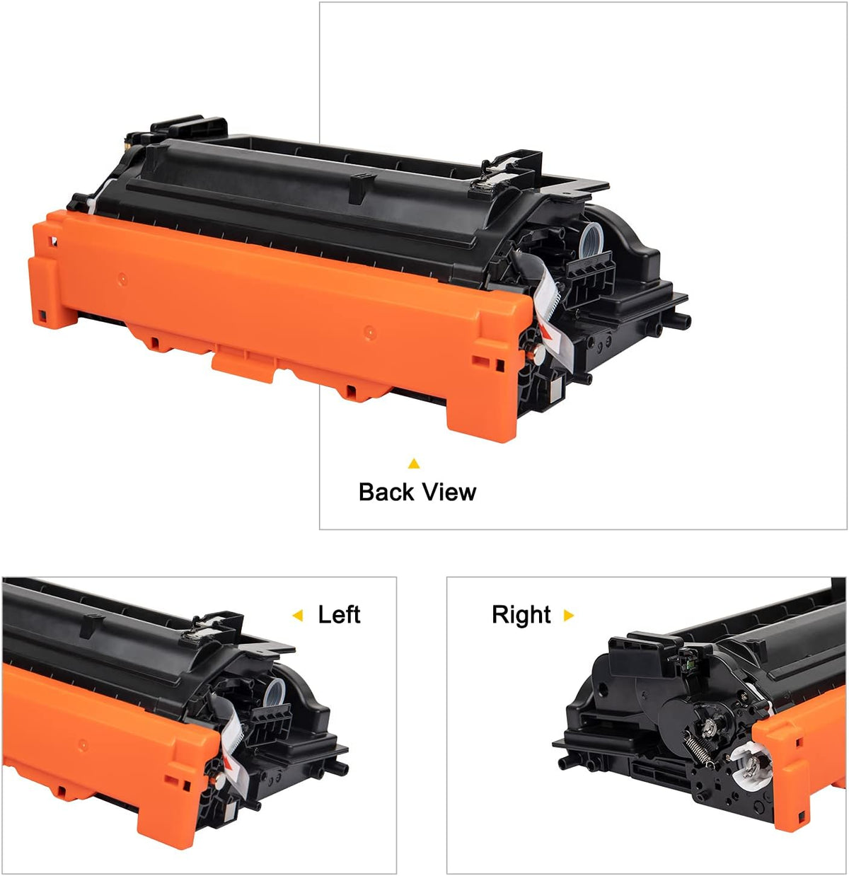 Compatible Toner Cartridge Replacement for HP 37A CF237A 37X CF237X Printer Ink Black 2-Pack H1580
