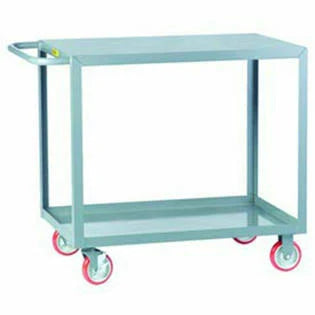 Service Cart with 2 Flush Shelves, 1200 lbs. Capacity E442