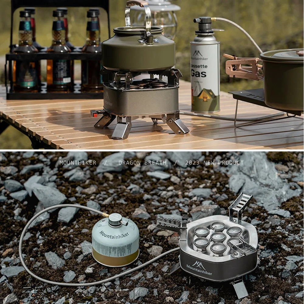 Portable Gas Stove with Electronic Ignition, Foldable Design T95948