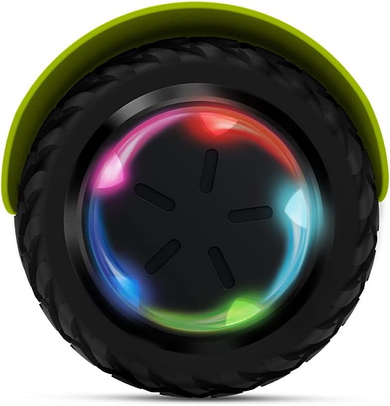 Green All Terrain Hoverboard with LED Light-up Wheels V8858