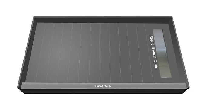 36" X 72" Rectangular Shower Base K43606