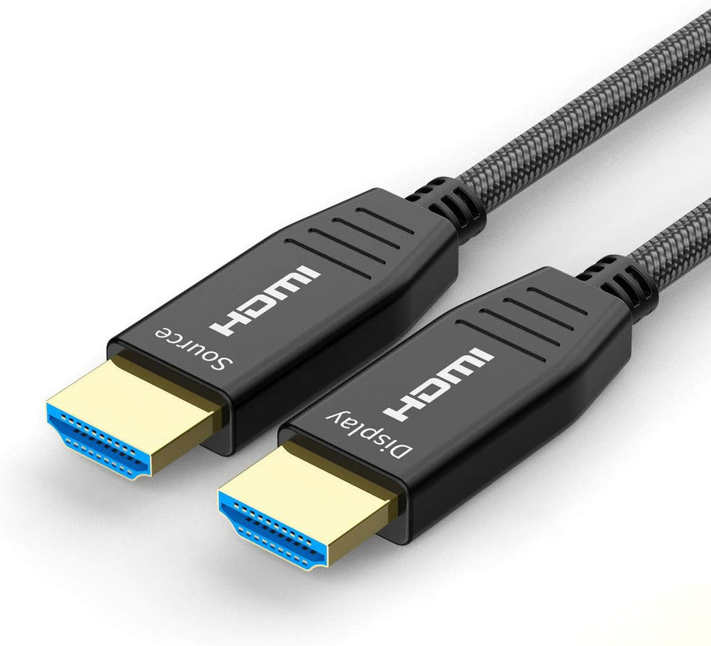 Fiber Optic HDMI Cable 50ft 4K 60Hz HDR10 18Gbps M228690