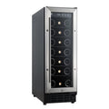 21 Bottles Under Counter Wine & Beverage Cooler, Black M138