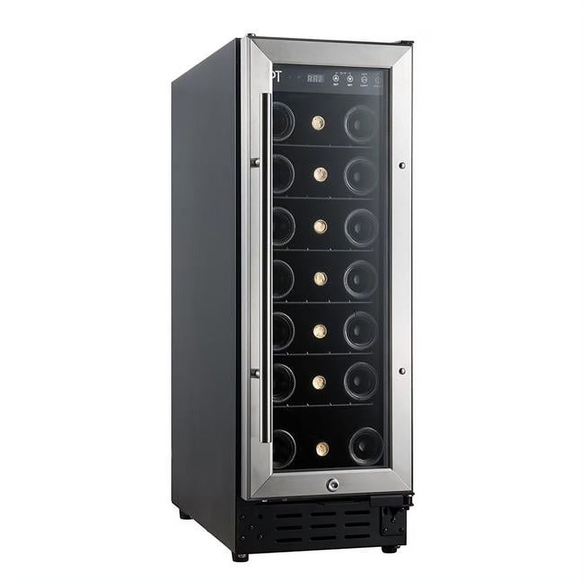 21 Bottles Under Counter Wine & Beverage Cooler, Black M138