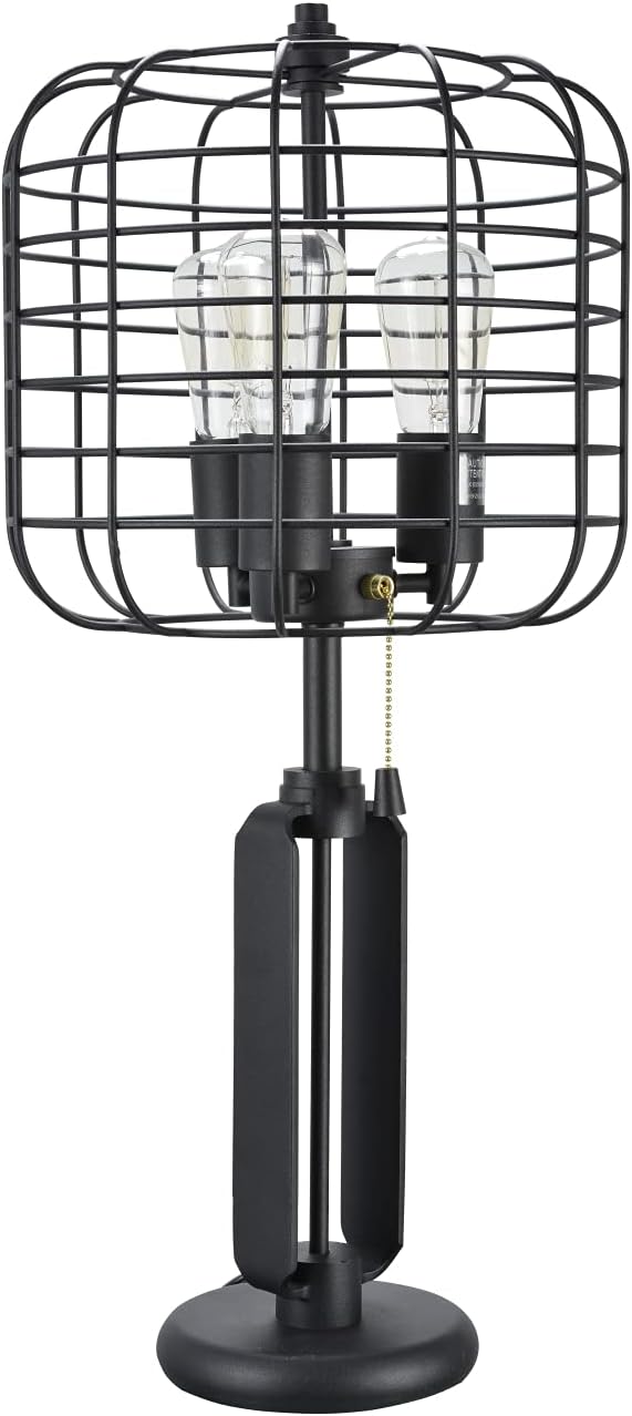 Sand Black Metal Table Lamp I411671