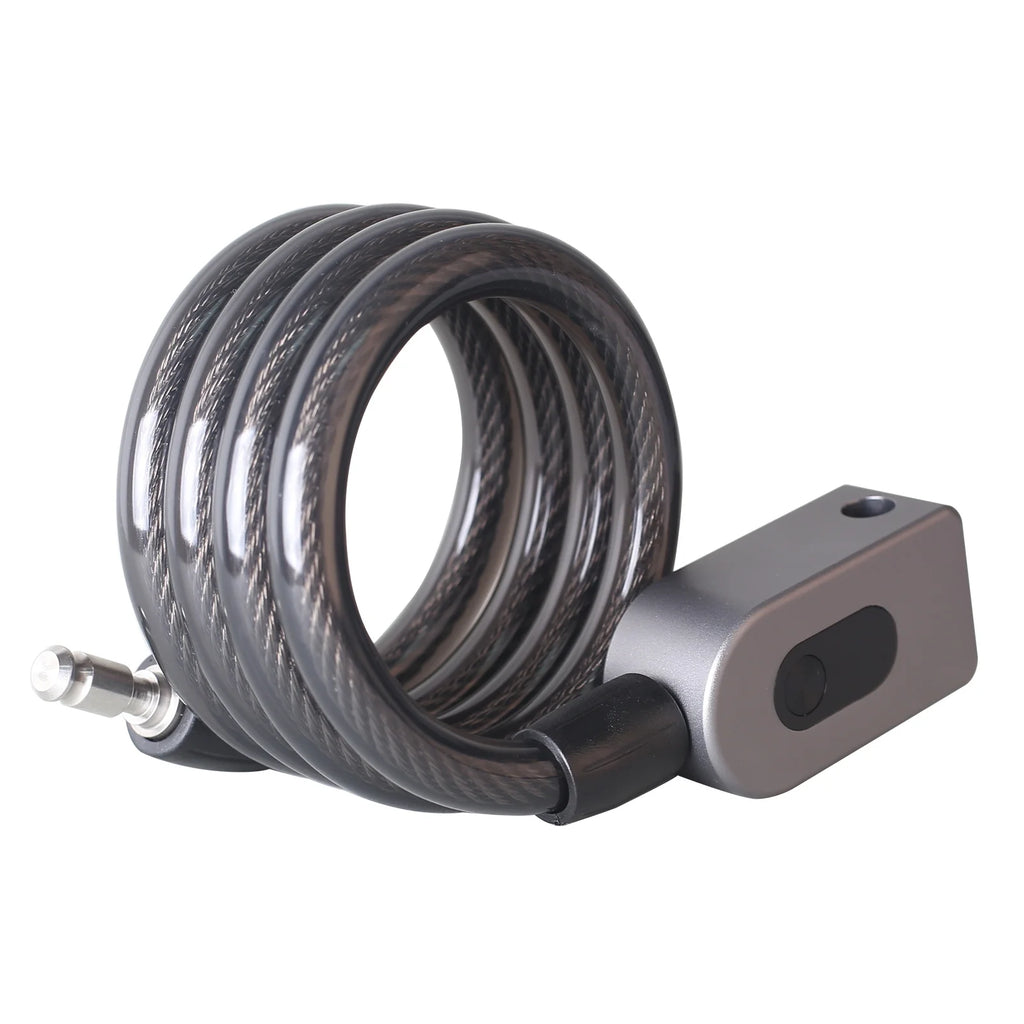 Bike Lock Cable Combination Lock Keyless Cable Lock IP66 Waterproof Built-in Battery O888061