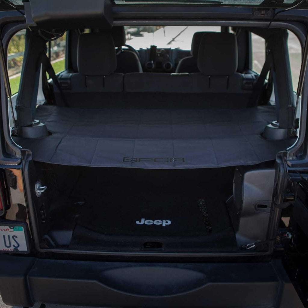 Cargo Cover and Cargo Organizer for Wrangler JKU 4DR N731857