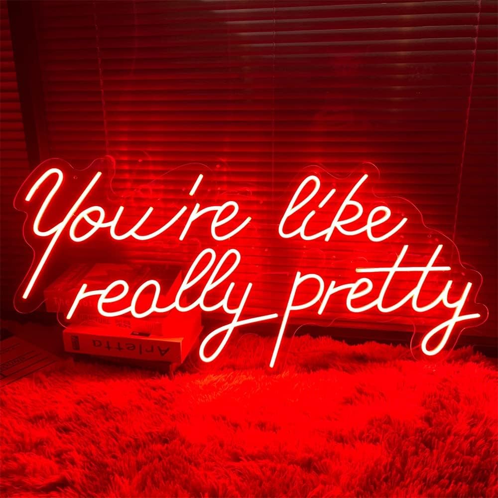 Neon Sign Acrylic Light with Dimmers LED 25.5×11.8 IN Warm White K122