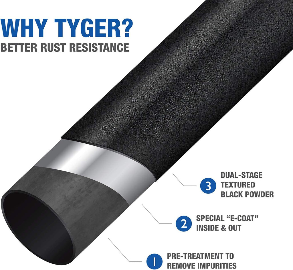 Textured Black Side Step Running Boards E746155