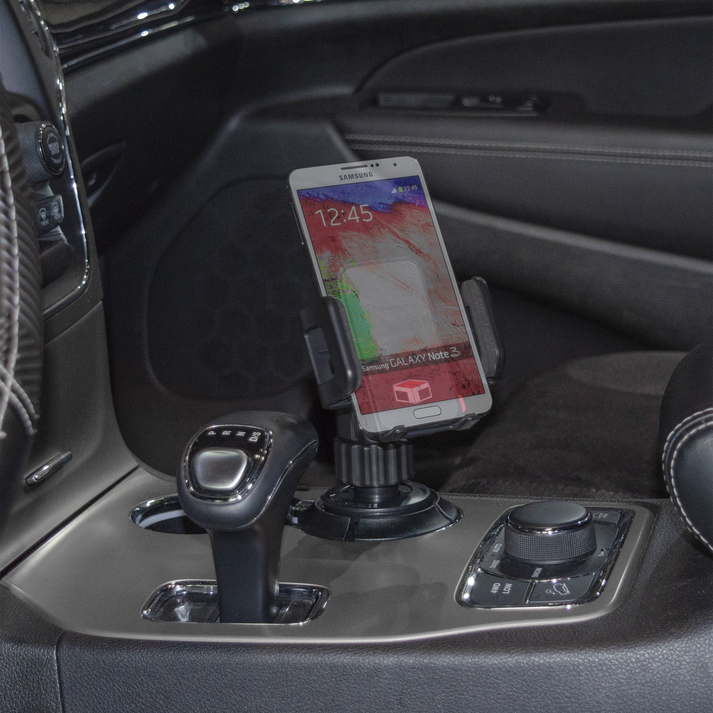 Car Cup Holder Mount, Universal Phone Stand with Adjustable Base K733225