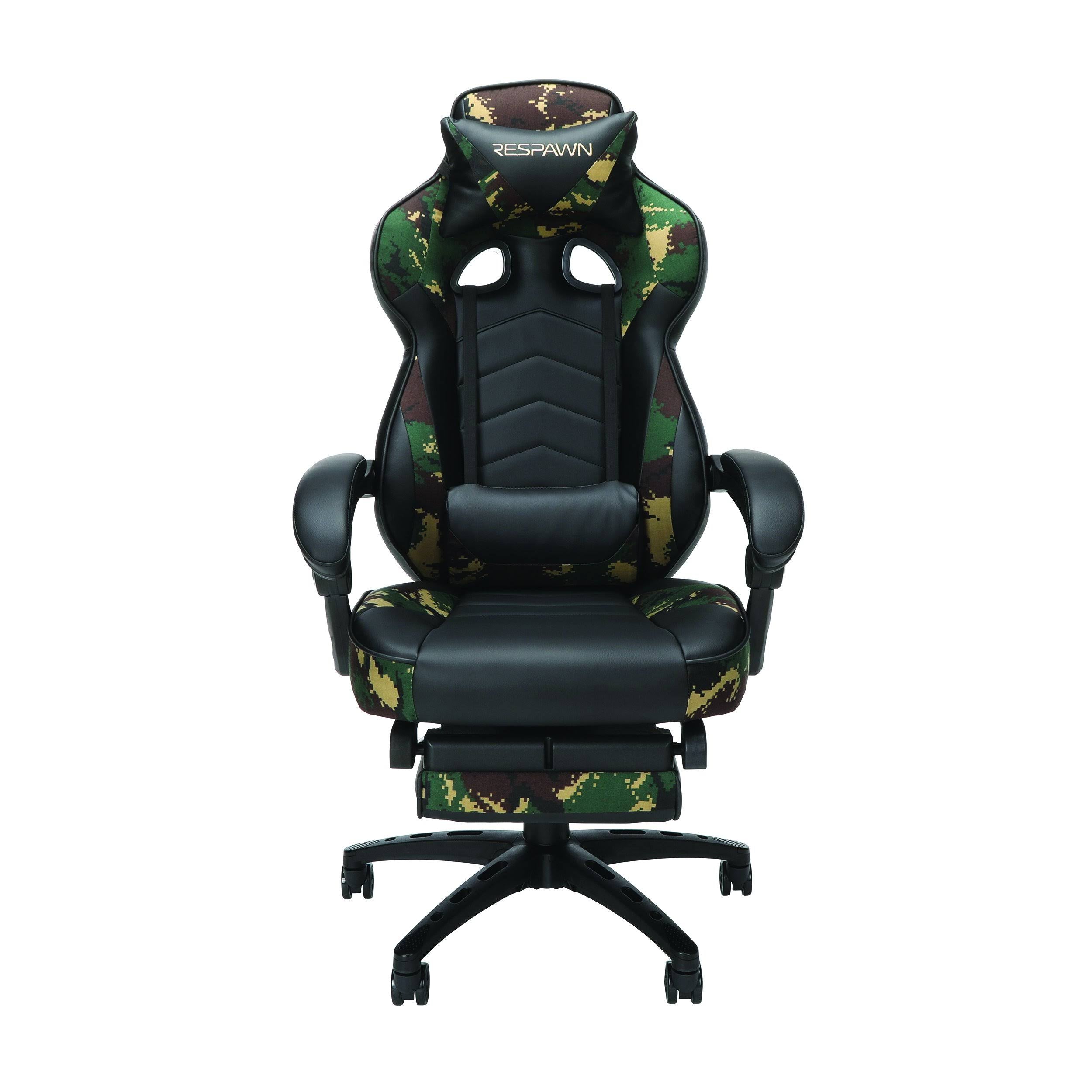 Reclining Ergonomic Gaming Chair with Footrest N95528