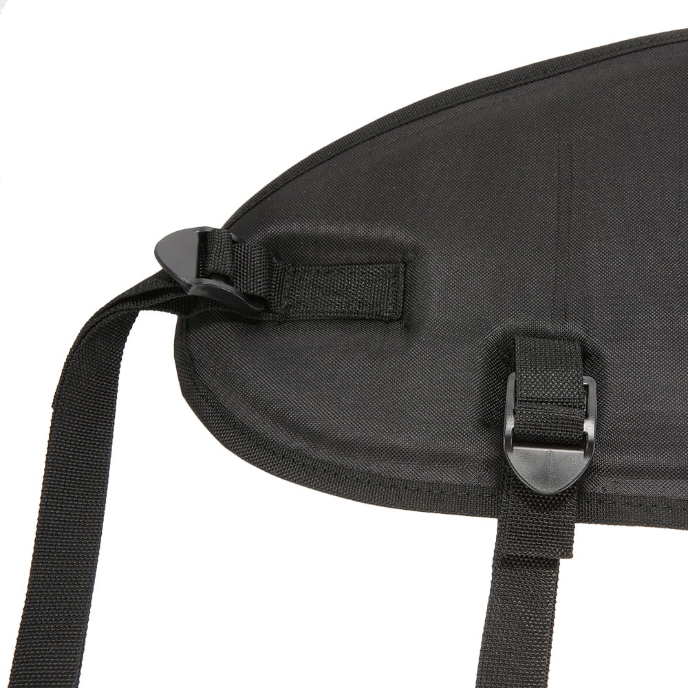 Black Adjustable Kayak Seat Backrest with Back Pad H8392