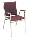 Stacking Chair Cabernet Fabric V290134