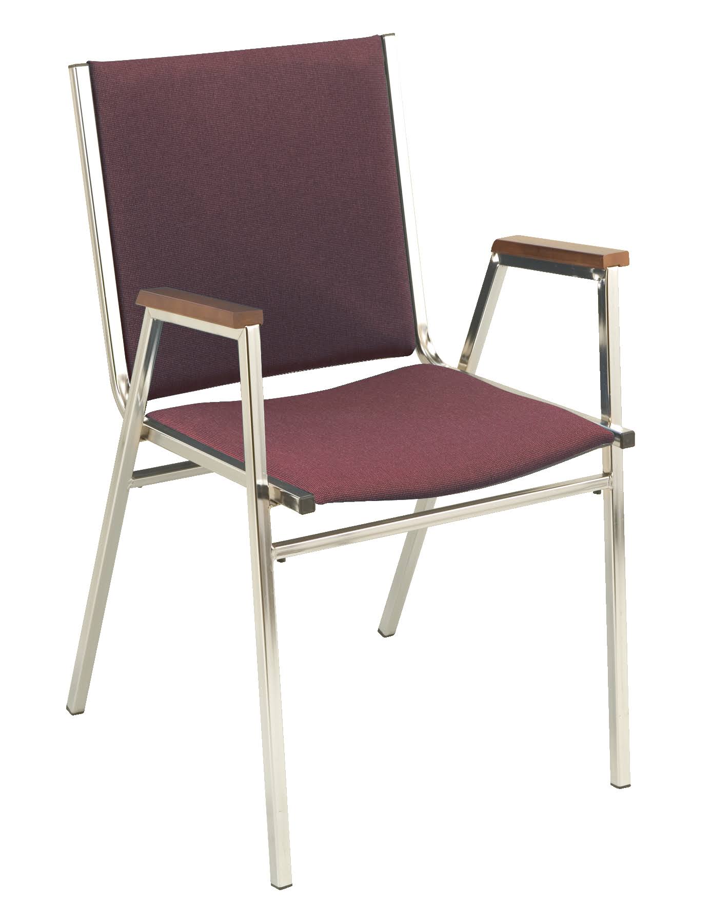 Stacking Chair Cabernet Fabric V290134