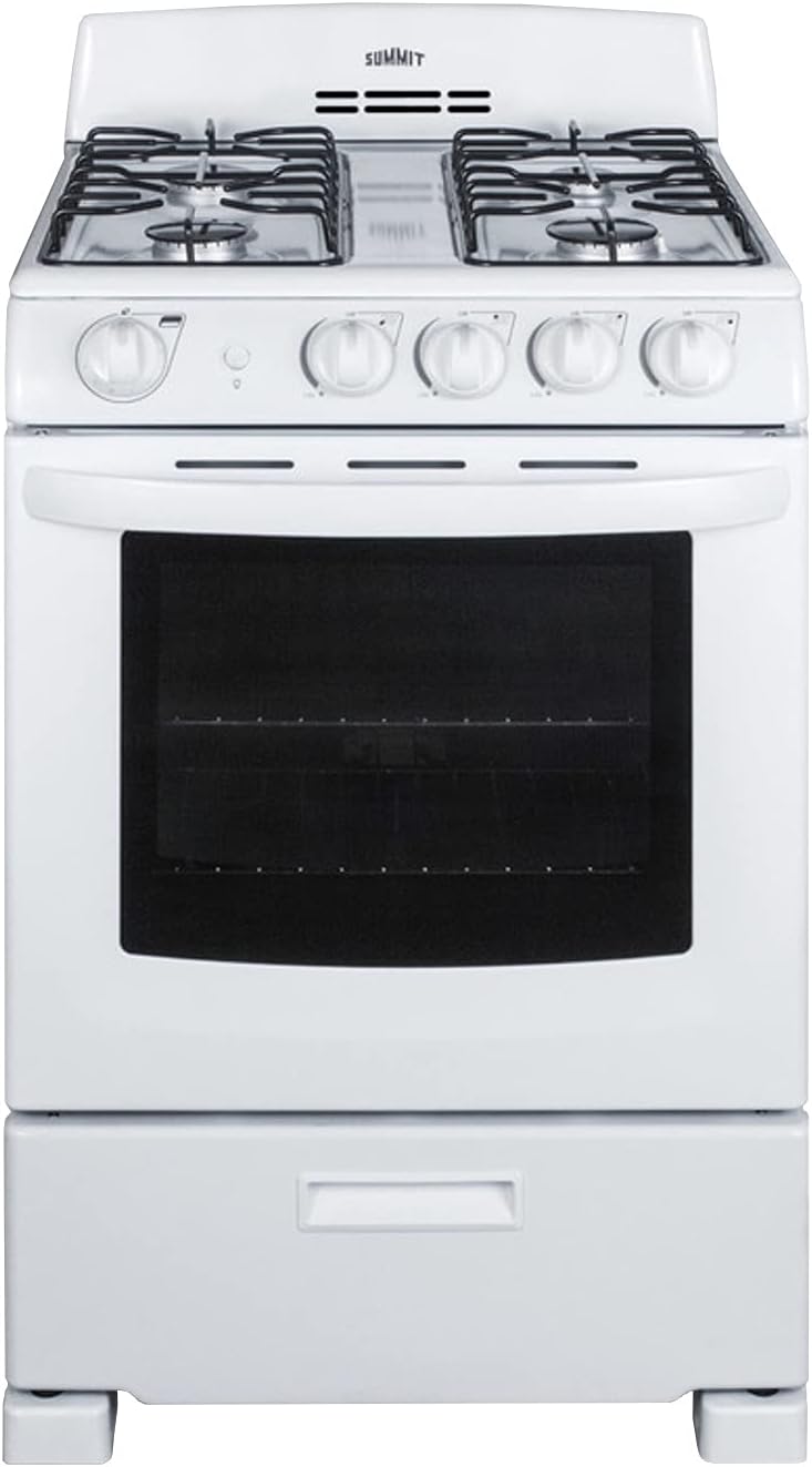 24" Freestanding Gas Range with 2.9 cu. ft. Oven Capacity in White X352877