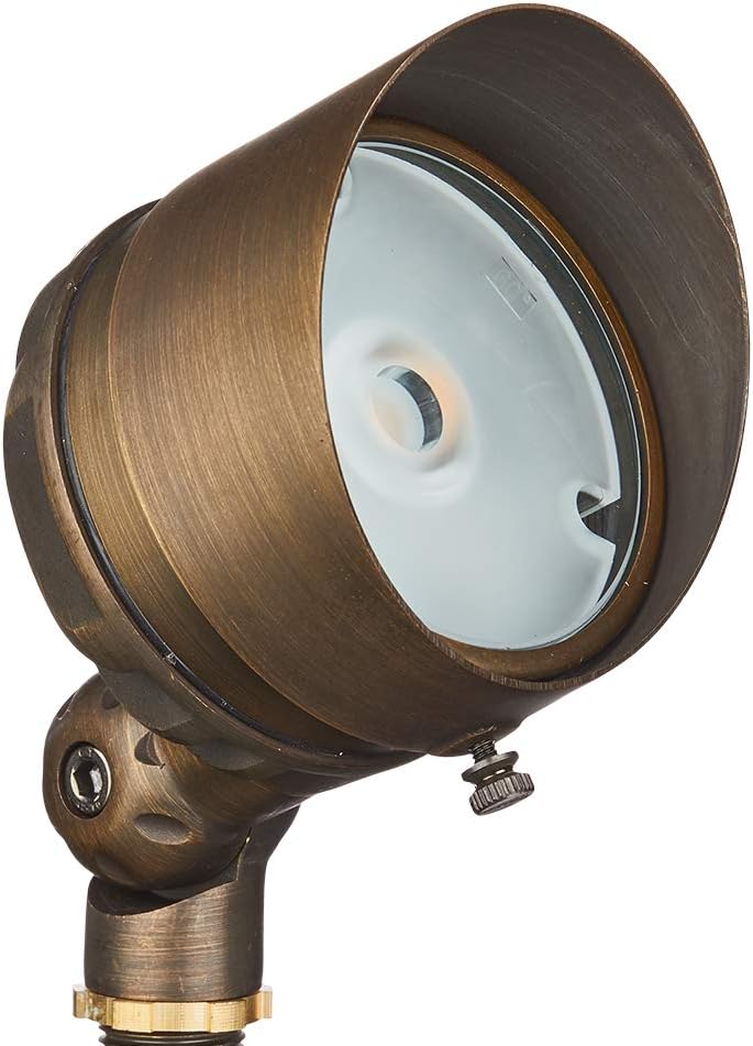 Bronze Cast Brass Outdoor Spotlight V342