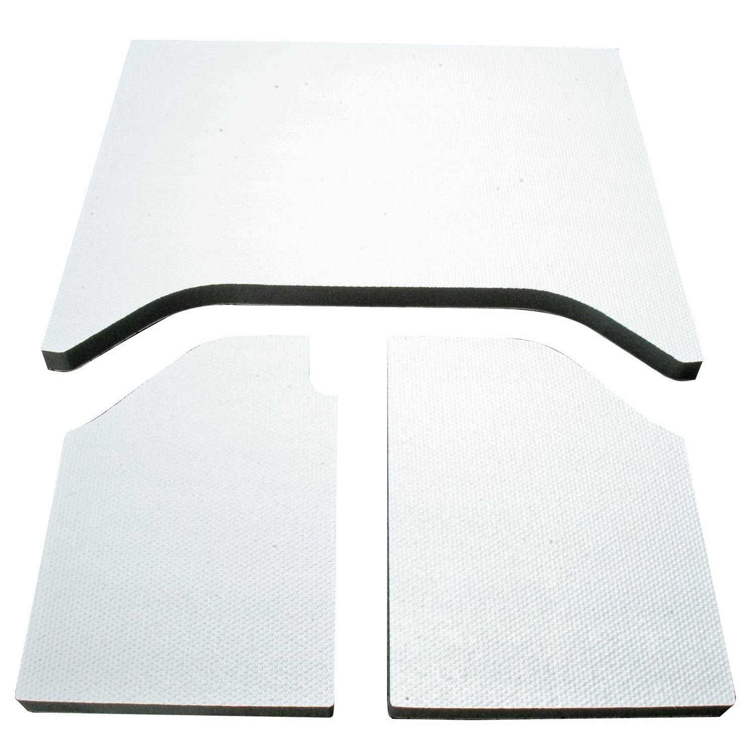 White Sound Deadening Headliner for Jeep Wrangler N58184