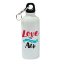 White Aluminum Sports 20 oz Water Bottle E788