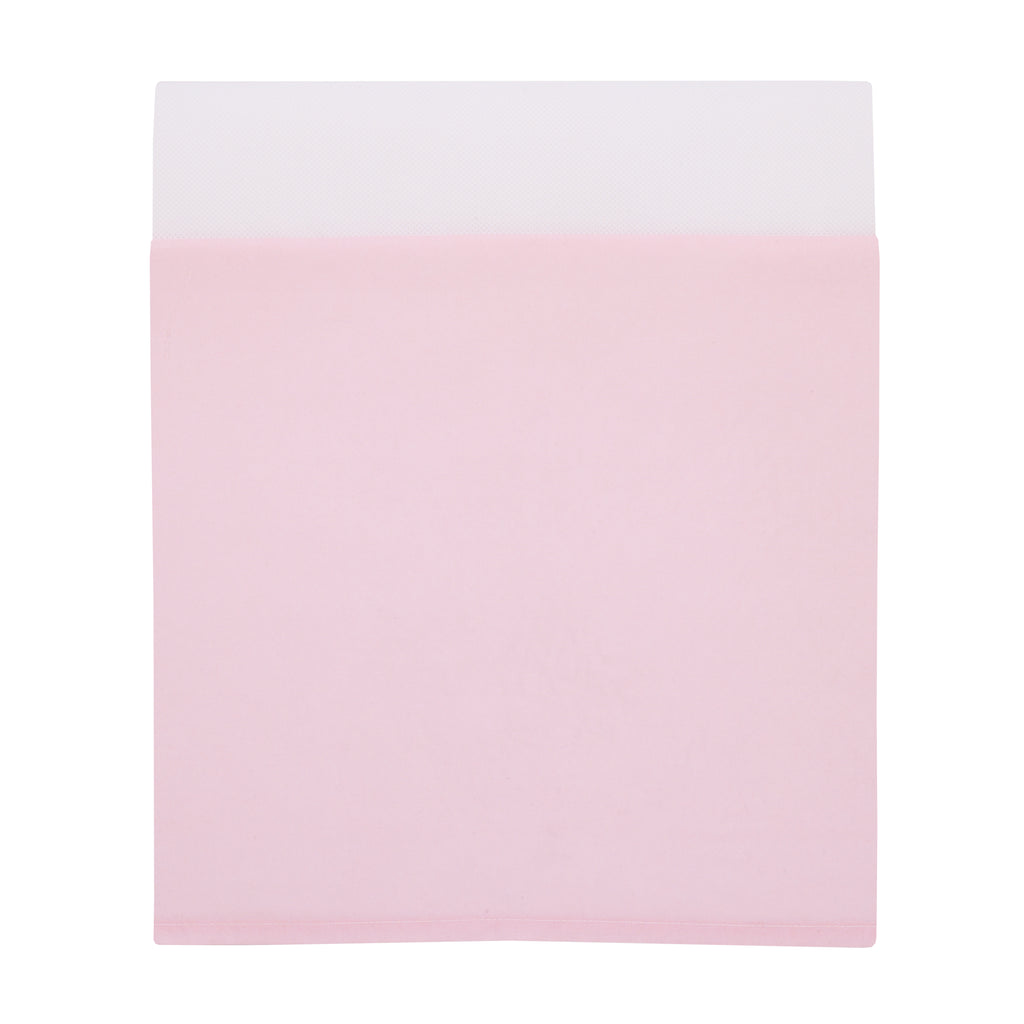 3PC Crib Bedding Set, Pink and Purple, Includes comforter, fitted sheet and dust ruffle A832