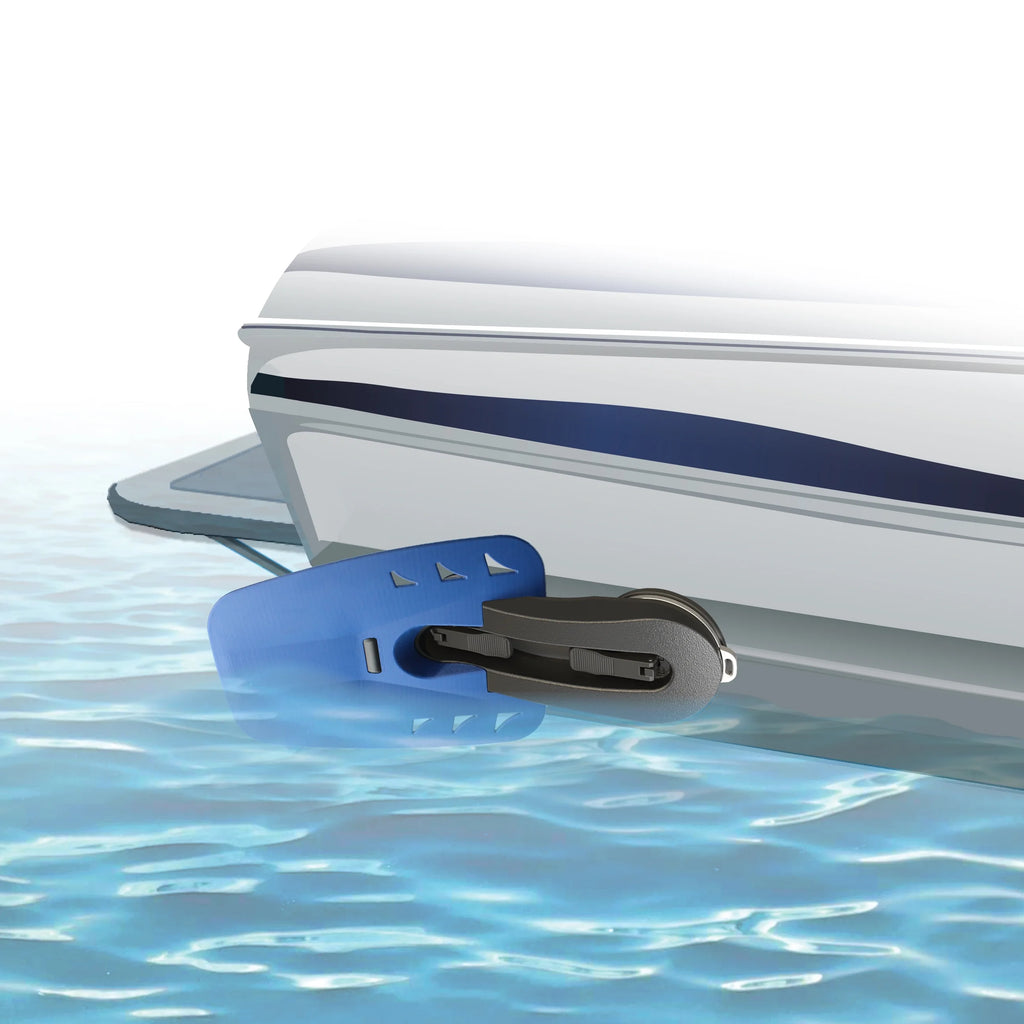 Silver/Blue Wakesurf Shaper with Storage Tote X419230
