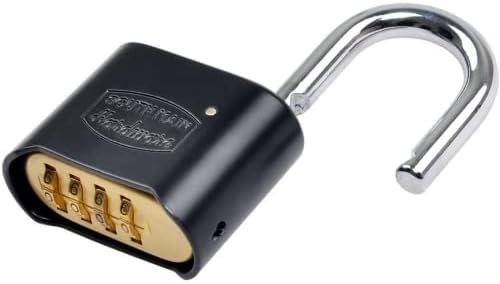 Black Die-Cast Padlock, 1-Pack Pack of 2 T67341
