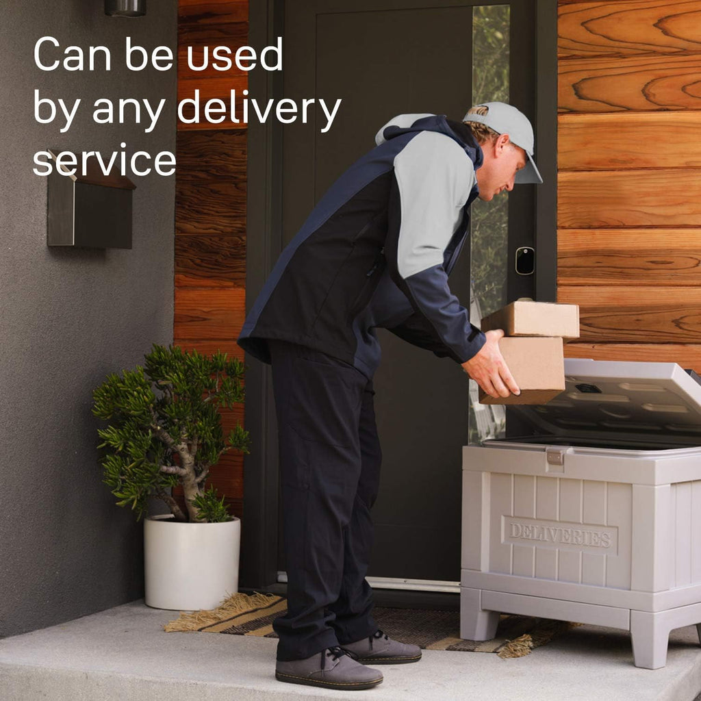 Gray Medium Smart Delivery Box with Wi-Fi X269