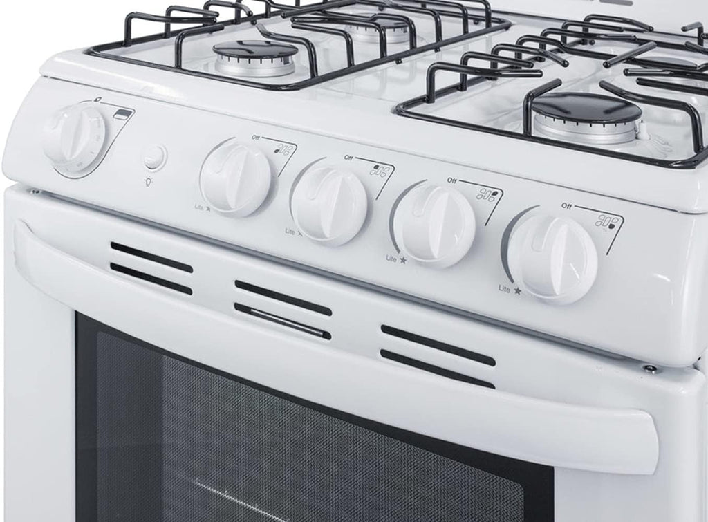 24" Freestanding Gas Range with 2.9 cu. ft. Oven Capacity in White X352877