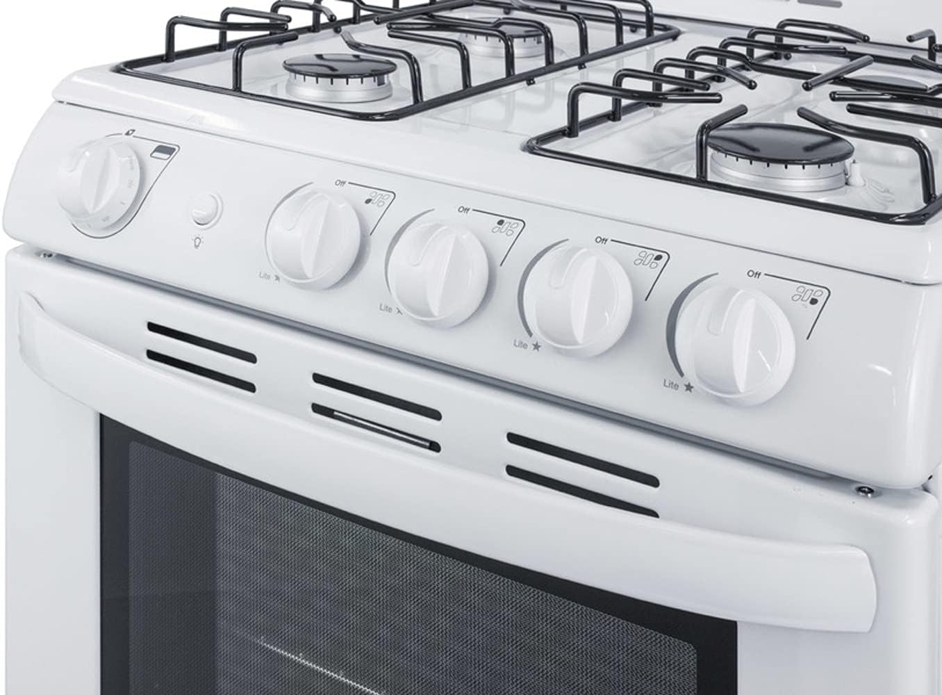24" Freestanding Gas Range with 2.9 cu. ft. Oven Capacity in White X352877