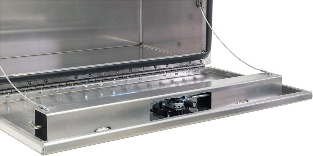 Silver Aluminum Underbody Truck Box U3842