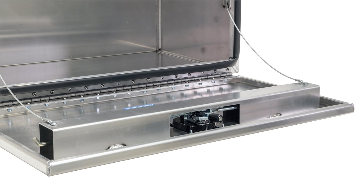 Silver Aluminum Underbody Truck Box U3842