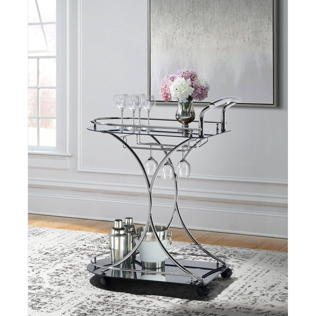 Black Bar Cart Y10605