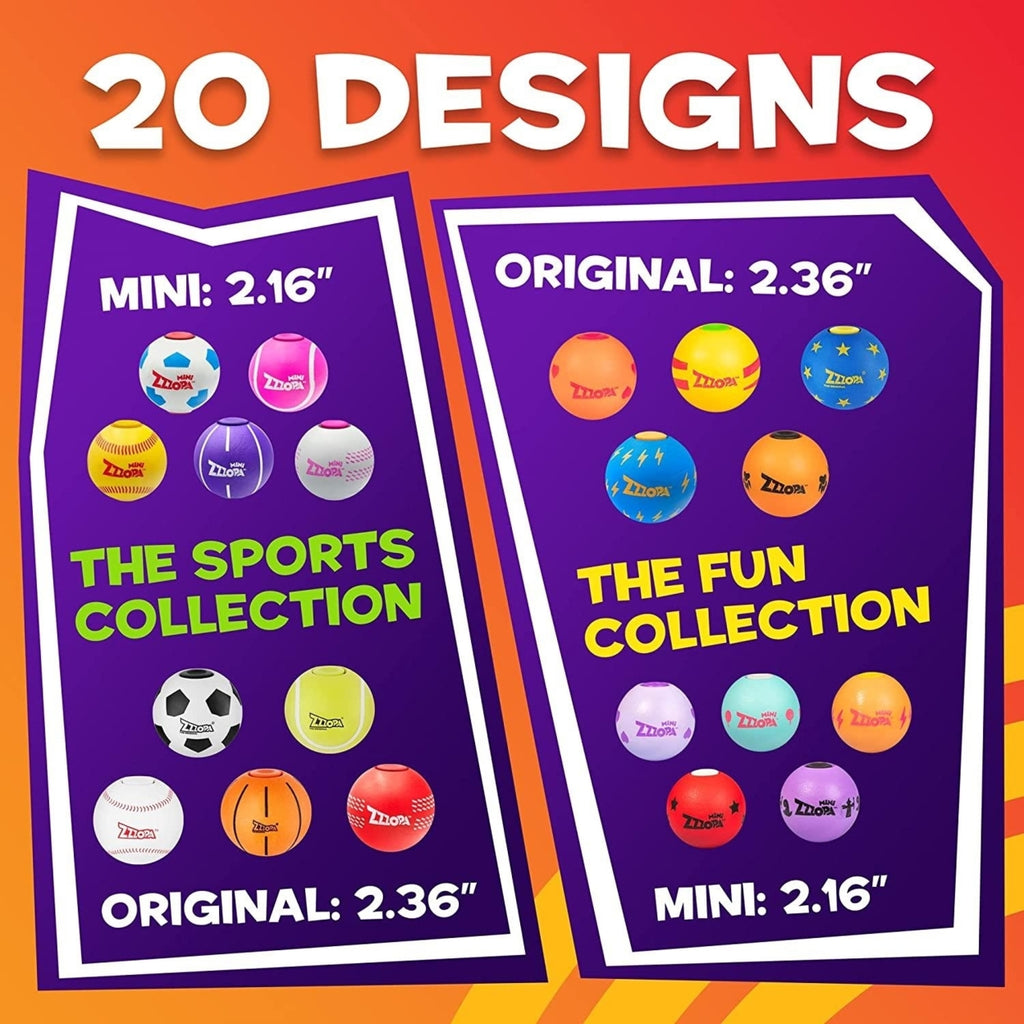 Fidget Stress Ball Mini Tennis Spin Bounce Toy M2744
