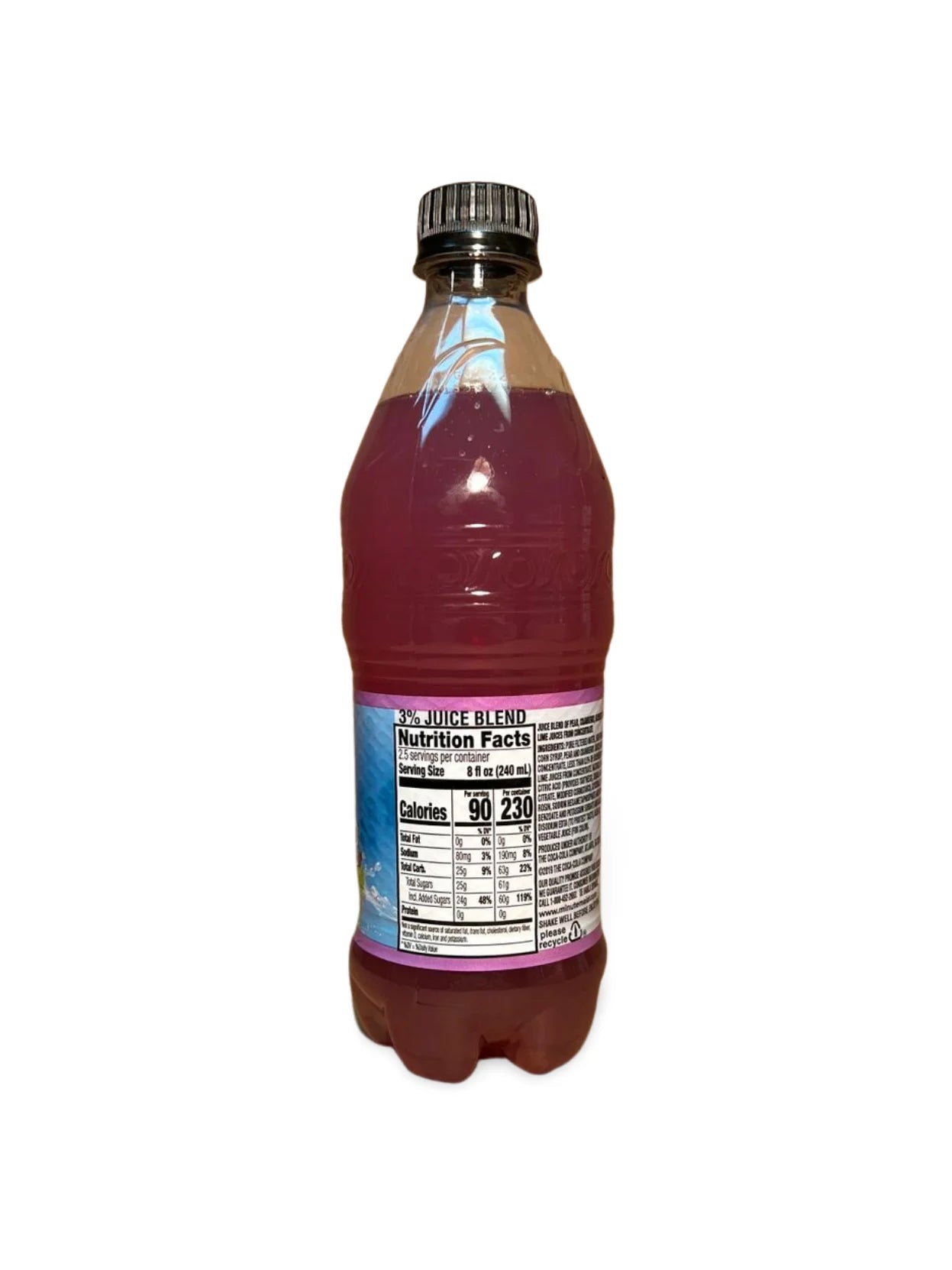 24 Pack 20oz Berry Punch Bottles M242