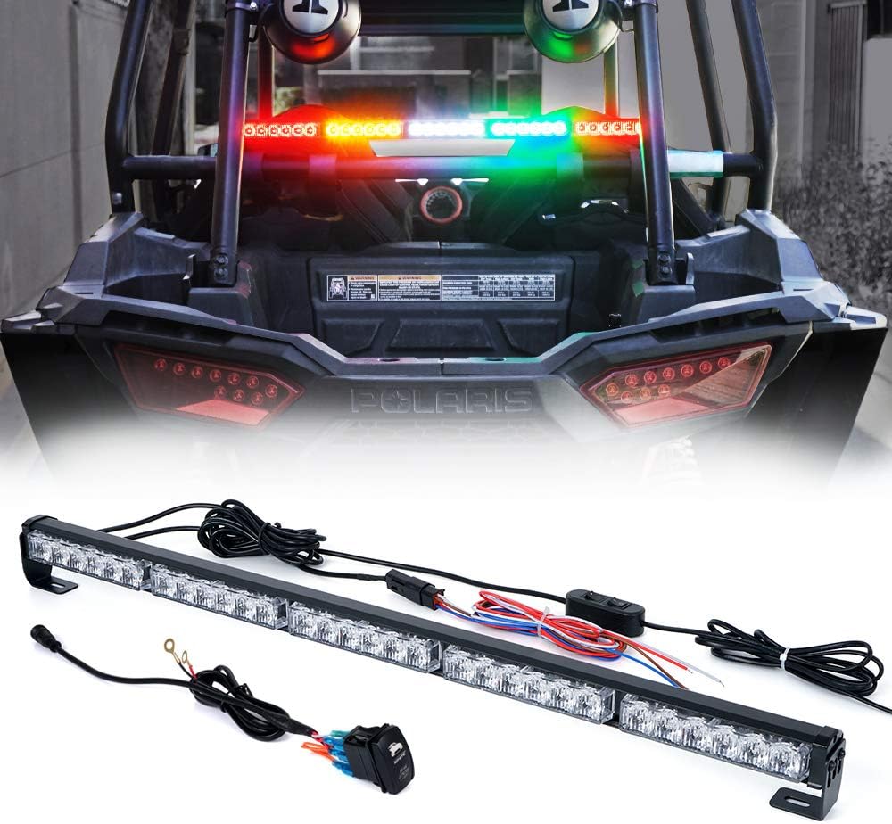 30 LED Chase Strobe Light Bar with Running, Brake, Reverse and Turn Signal Lights I520021