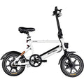 14 inch Folding Aluminum Bike 3 Speed Shift Lightweight Electric Commuter D894