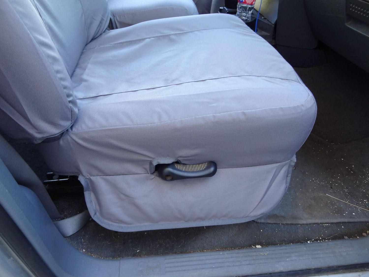 Gray Twill Custom Fit Seat Covers Q5007
