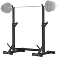 Adjustable Squat Rack Stand Barbell Rack Weight Lifting Gym Dumbbell Racks Home Gym Bench Press Rack 600Lbs S83485