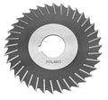 HSS Metal Slitting Saw Plain Teeth, Side Chip Clear K85705