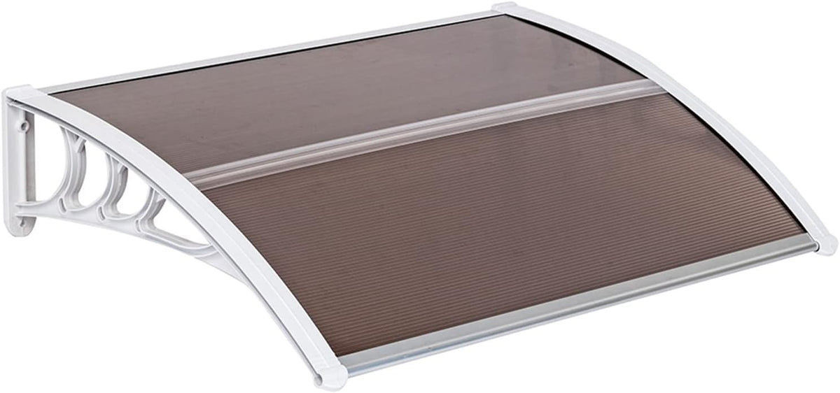 100 x 80 White and Black Awning Canopy Pack of 2 W35036