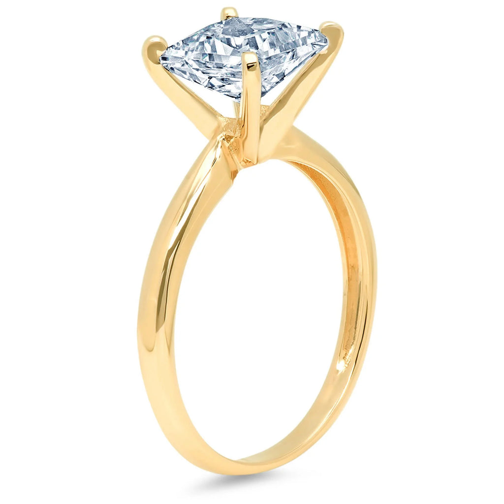 18k Yellow Gold Aquamarine Ring Y9612