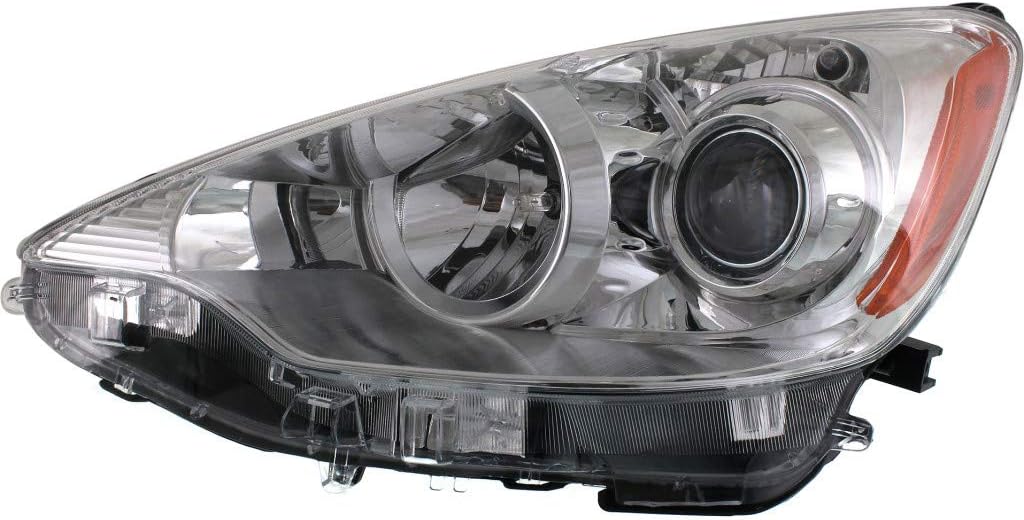 Driver Side Headlight Assembly with Bulbs Q71970