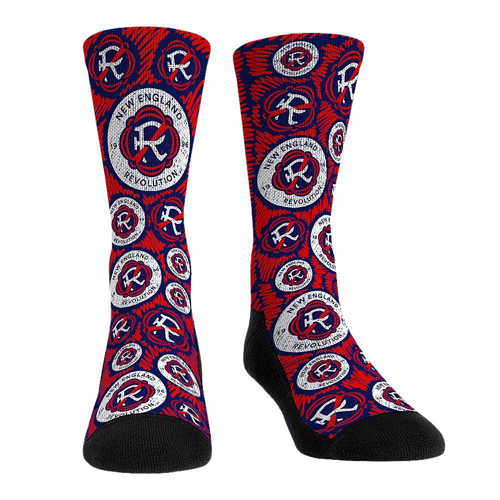 New England Revolution Three-Pack Crew Socks Set T519502