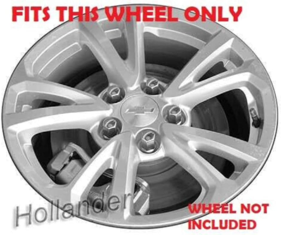 Black Skin Hubcap Cover Alloy Wheel Pack of 2 A1716